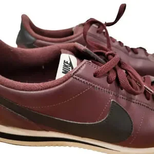 Nike Cortez Basic Leather 819719-600 Burgundy Crush Men Sz 12 Nike Cortez Basic Leather Burgundy Crush for Sale  main image 3